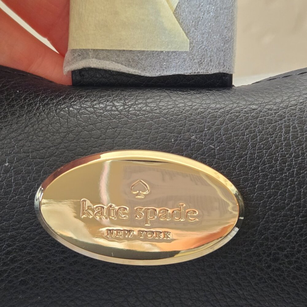 NWT Kate Spade Coffee Break NY Leather Tote New York - Picture 5 of 9